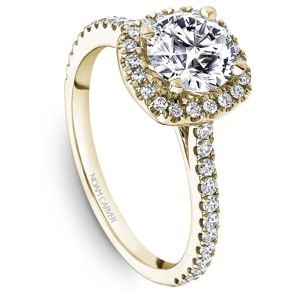 Noam Carver Semi Mount Engagement Ring