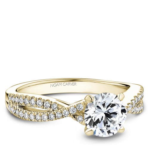 Noam Carver Semi Mount Engagement Ring