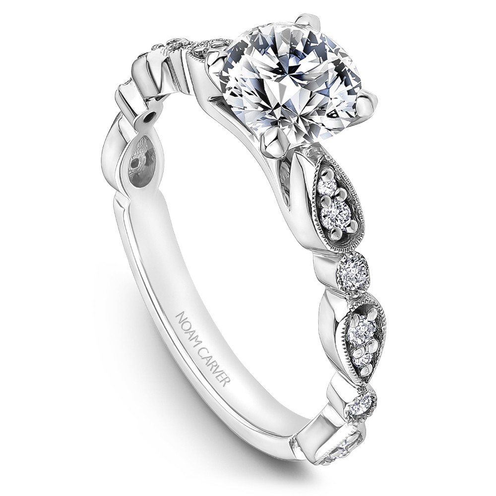 Noam Carver Semi Mount Engagement Ring