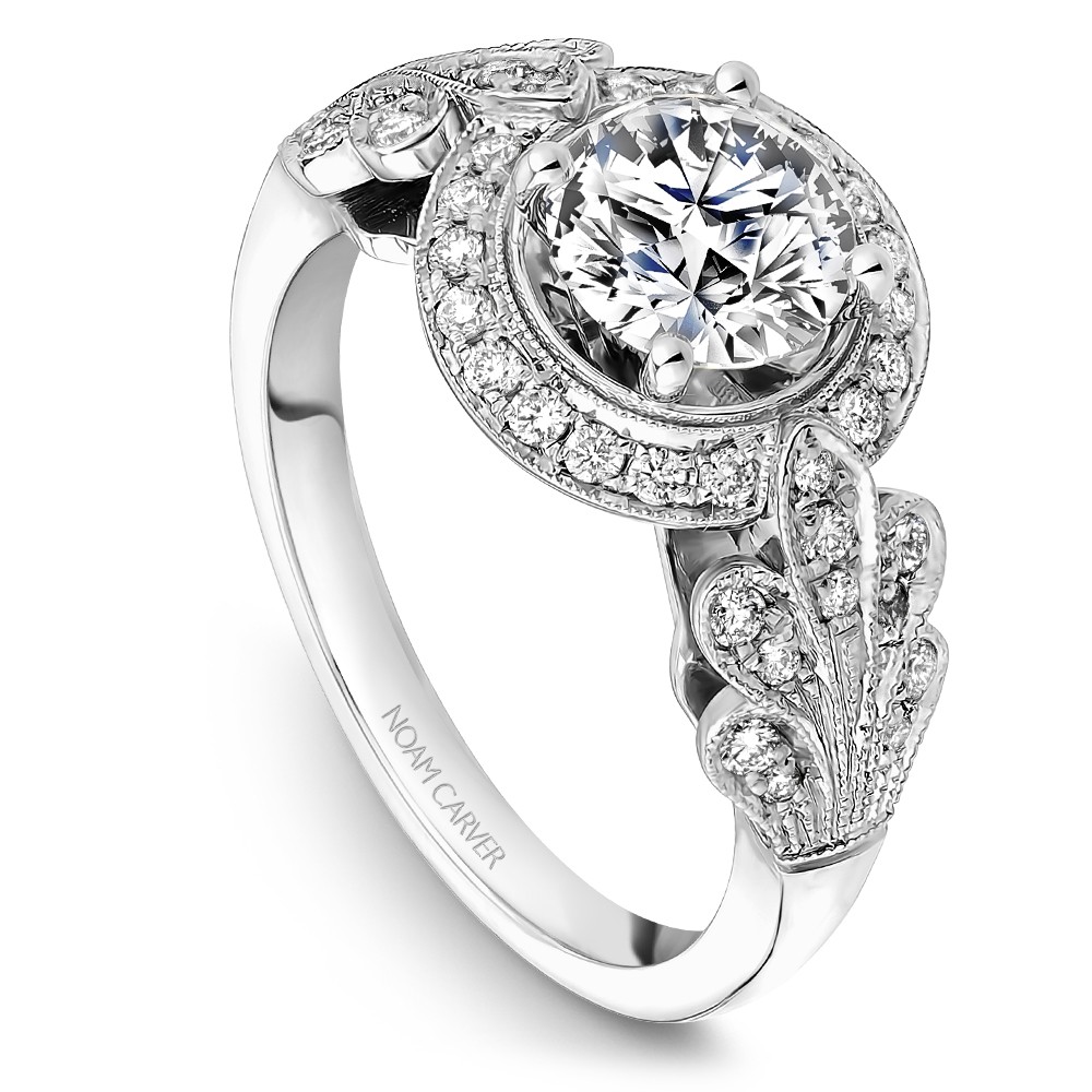 Noam Carver Semi Mount Engagement Ring