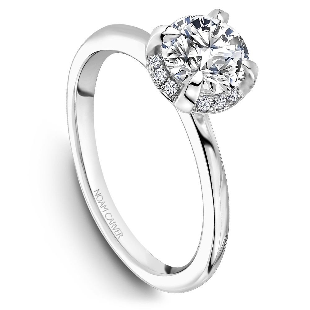Noam Carver Semi Mount Engagement Ring