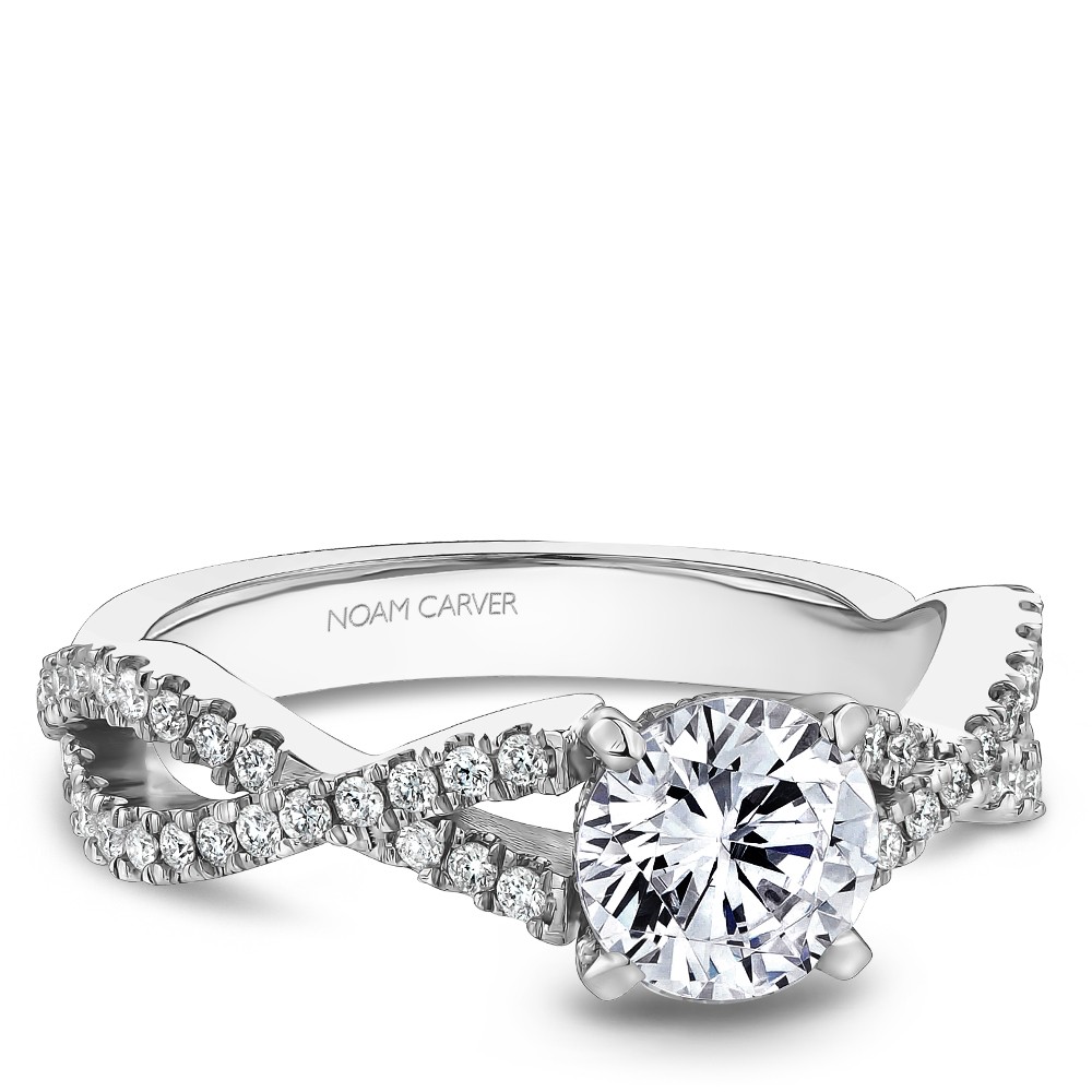 Noam Carver Semi Mount Engagement Ring