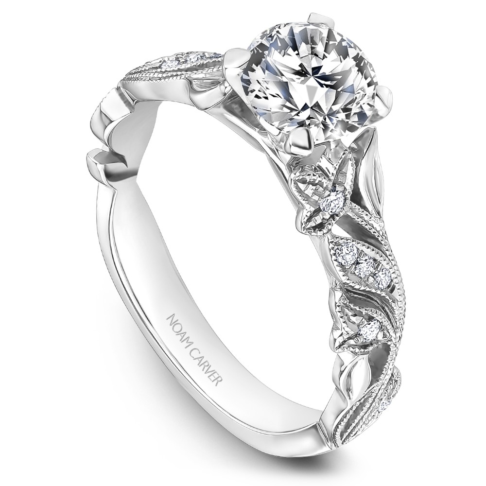 Noam Carver Semi Mount Engagement Ring