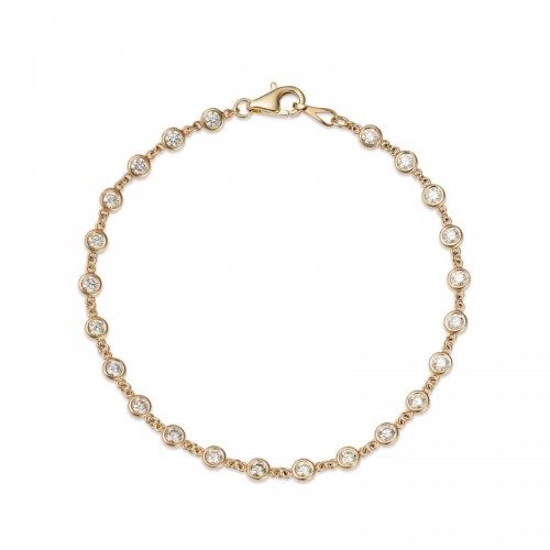 Bezel To Bezel Diamond Bracelet
