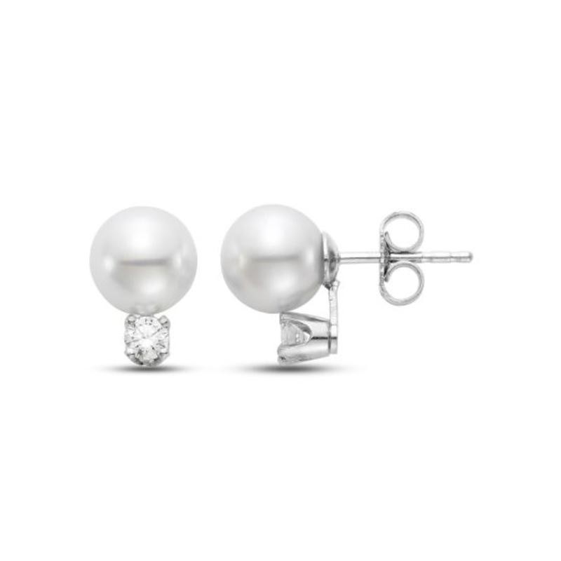 18K Yellow Gold Stud Earrings
