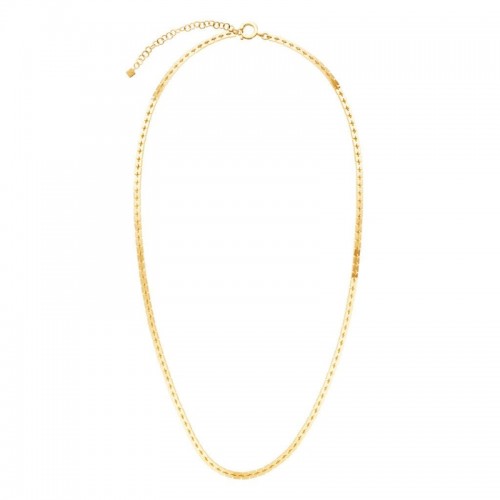 18K Yellow Gold Foundatino Chain Necklace