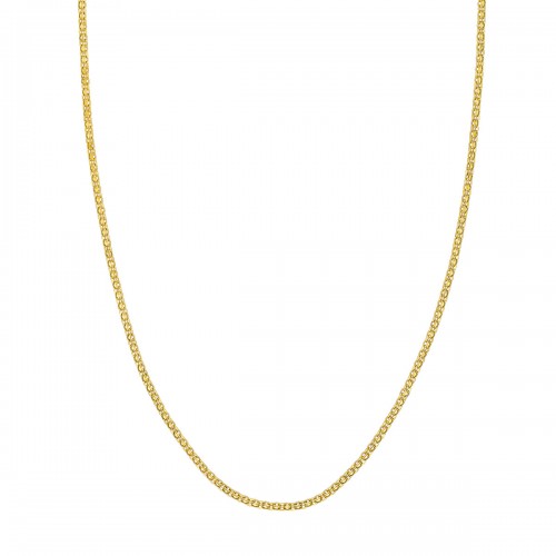14k Hollow Forzentina Bismark Chain