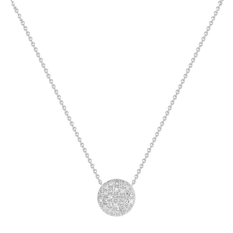 Lauren Joy Medium Disc Necklace By Dana Rebecca