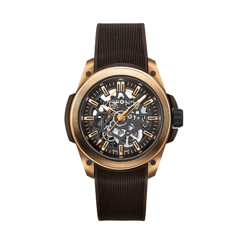 Wild ONE 42mm Skeleton with Pin Gold