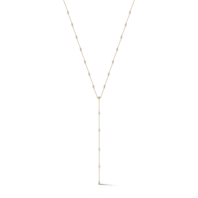 Diamond By The Yard Lariat Necklace