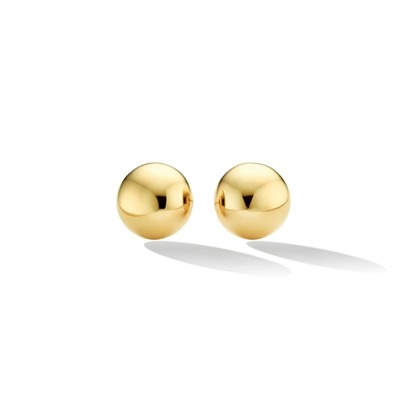 18K Yellow Gold Psyche Medium Stud Earrings