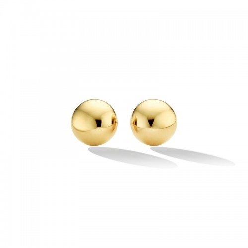 18K Yellow Gold Psyche Medium Stud Earrings