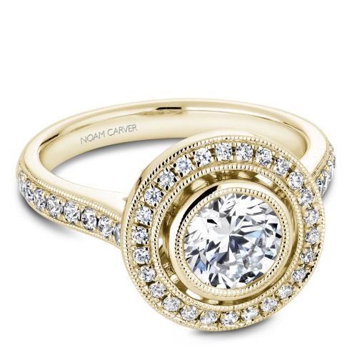 Noam Carver Semi Mount Engagement Ring