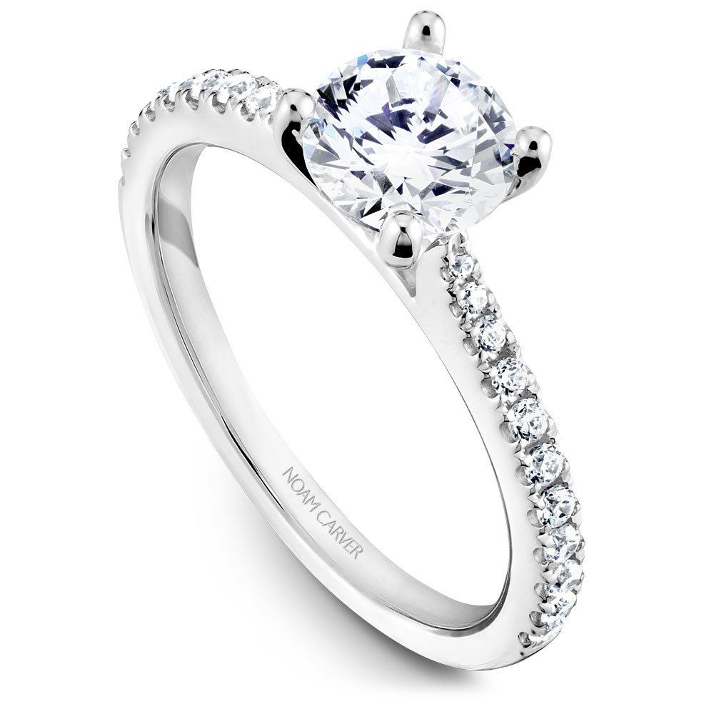 Noam Carver Semi Mount Engagement Ring