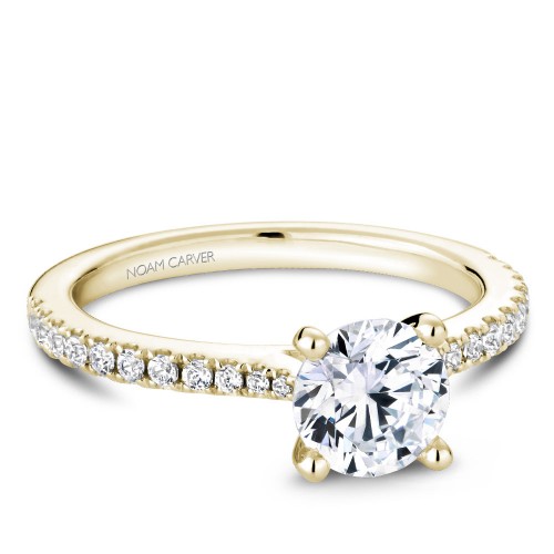 Noam Carver Semi Mount Engagement Ring