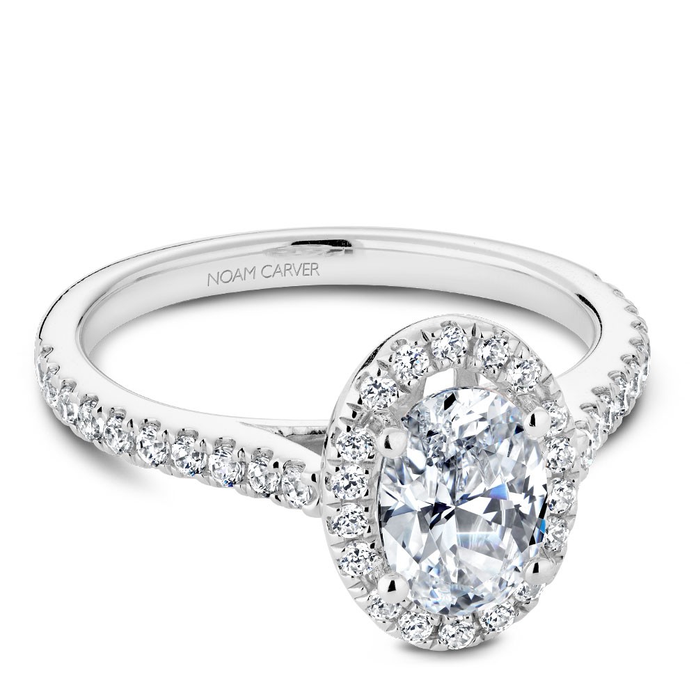 Noam Carver Semi Mount Engagement Ring