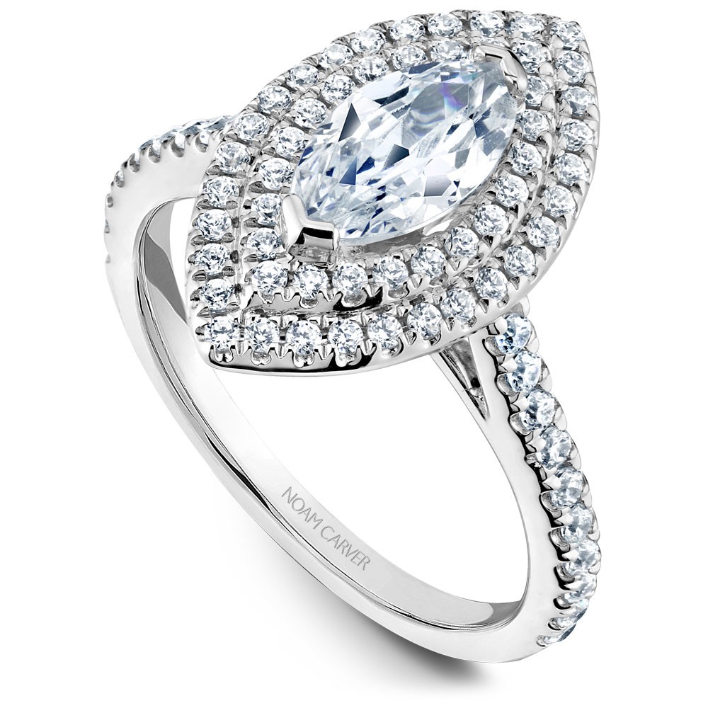 Noam Carver Semi Mount Engagement Ring