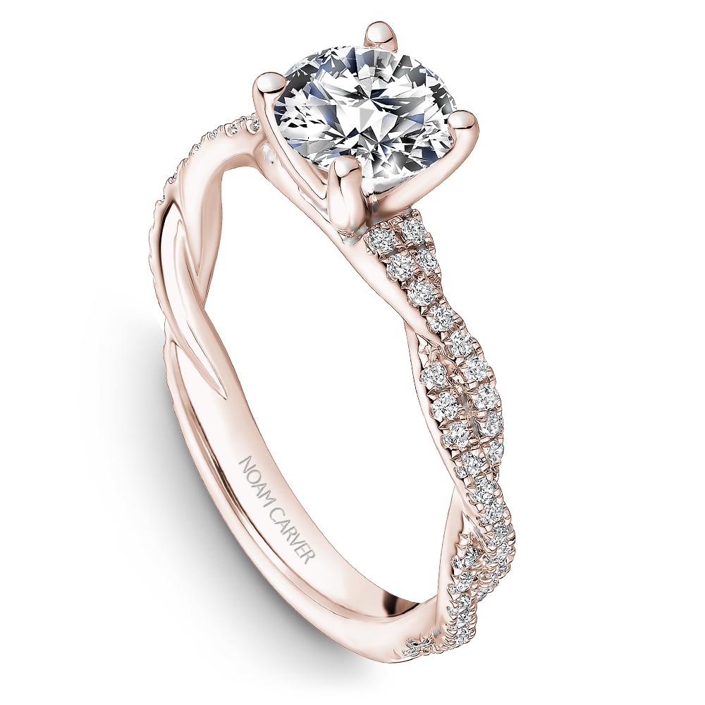 Noam Carver Semi Mount Engagement Ring