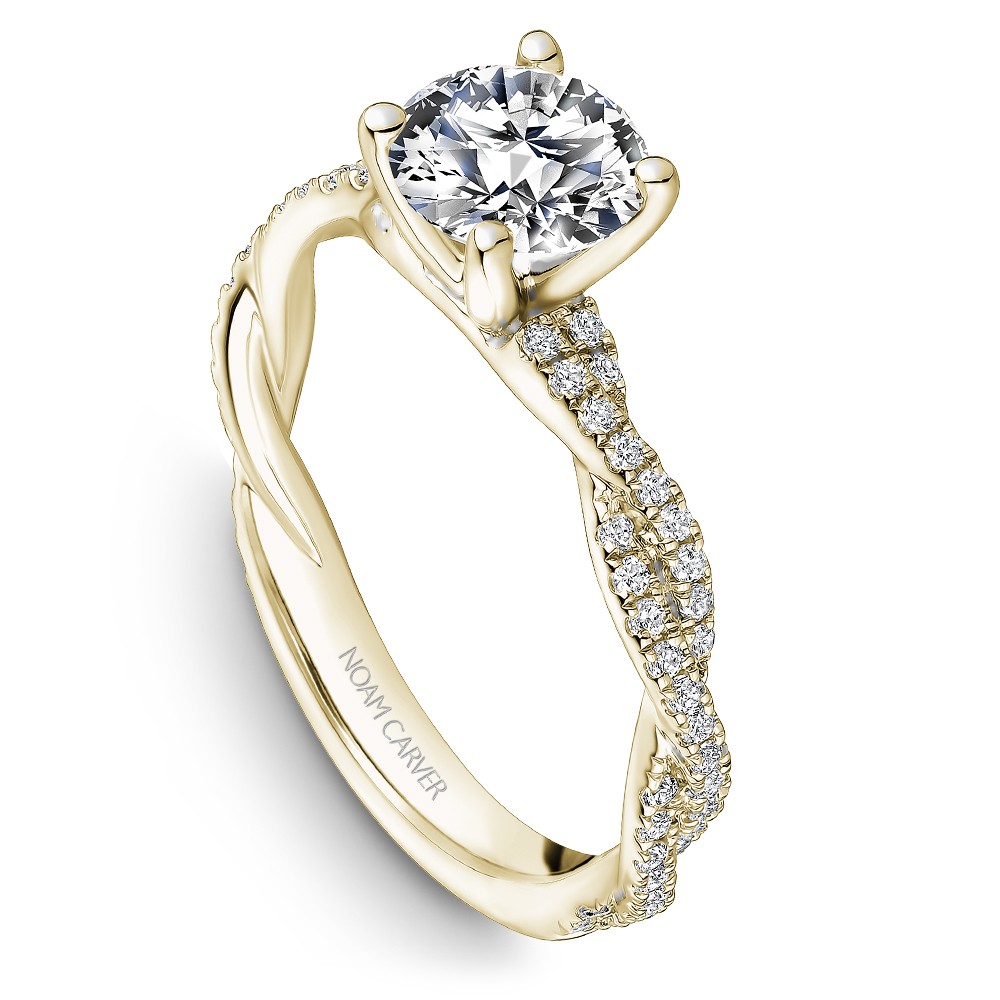 Noam Carver Semi Mount Engagement Ring