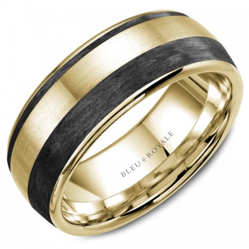Bleu Royale Distinct Wedding Band