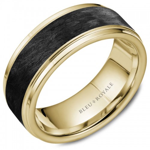 Bleu Royale Distinct Wedding Band