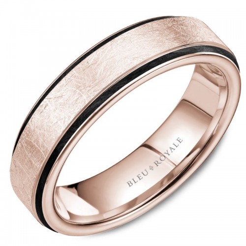 Bleu Royale Distinct Wedding Band