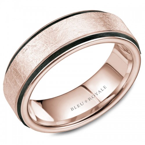 Bleu Royale Distinct Wedding Band