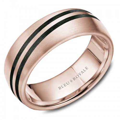 Bleu Royale Distinct Wedding Band