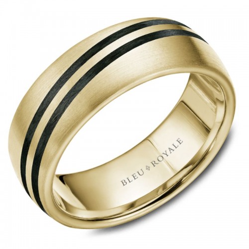 Bleu Royale Distinct Wedding Band