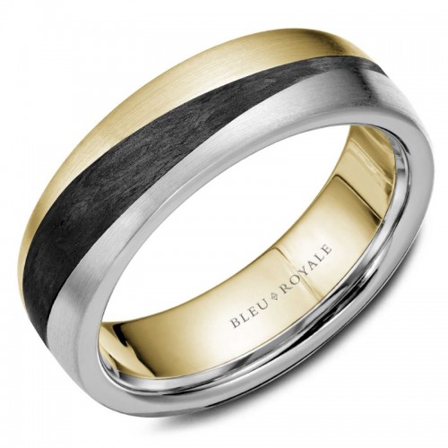 Bleu Royale Distinct Wedding Band