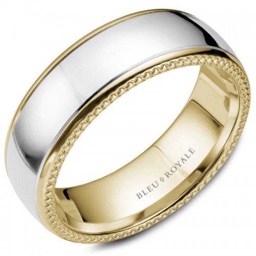 Bleu Royale Legacy Wedding Band