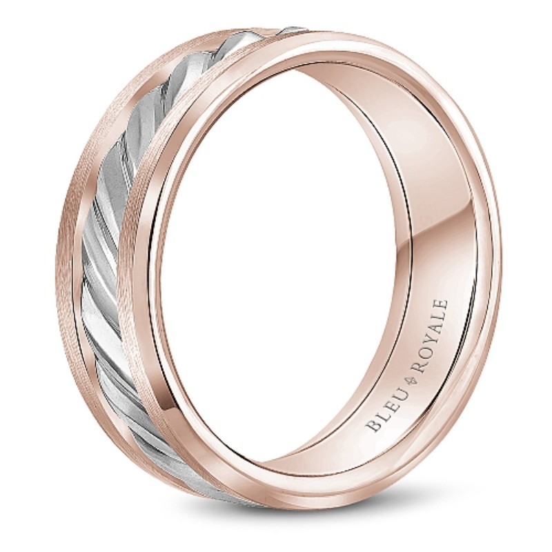 BLEU ROYALE Wedding Band