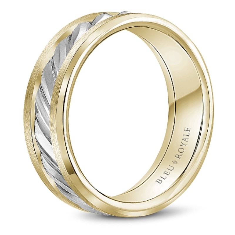 BLEU ROYALE Wedding Band