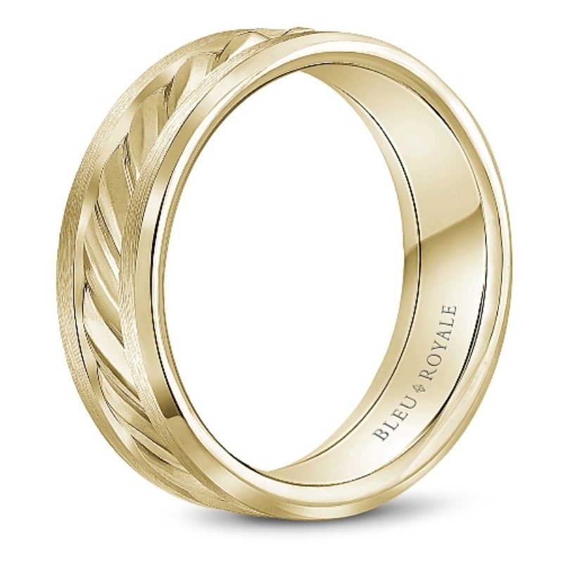 BLEU ROYALE Wedding Band