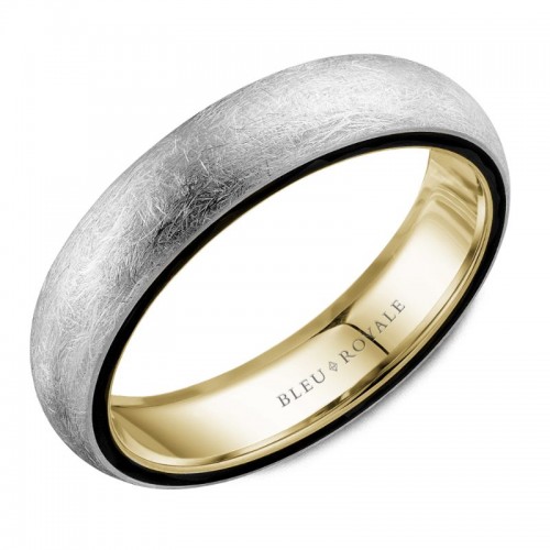 Bleu Royale Distinct Wedding Band