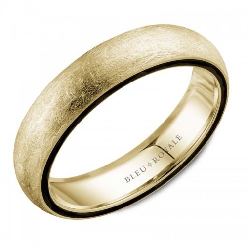 Bleu Royale Distinct Wedding Band