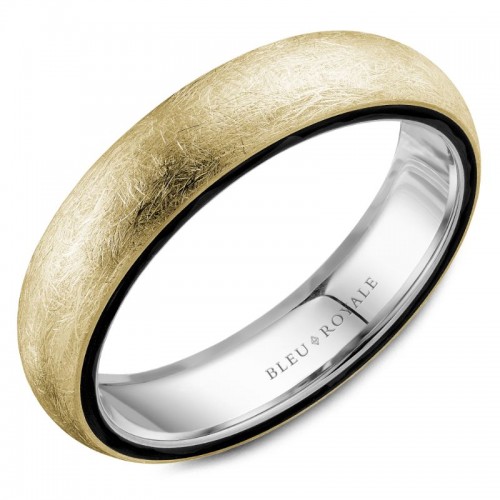 Bleu Royale Distinct Wedding Band