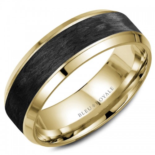 Bleu Royale Distinct Wedding Band