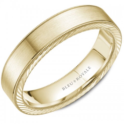 Bleu Royale Legacy Wedding Band