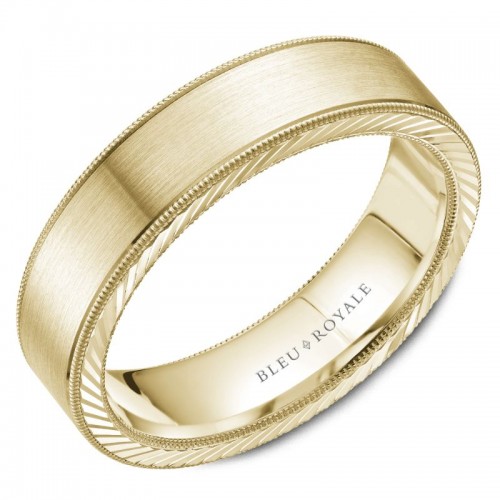 Bleu Royale Legacy Wedding Band