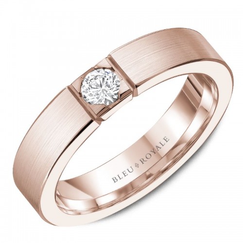 Bleu Royale Diamond Wedding Band