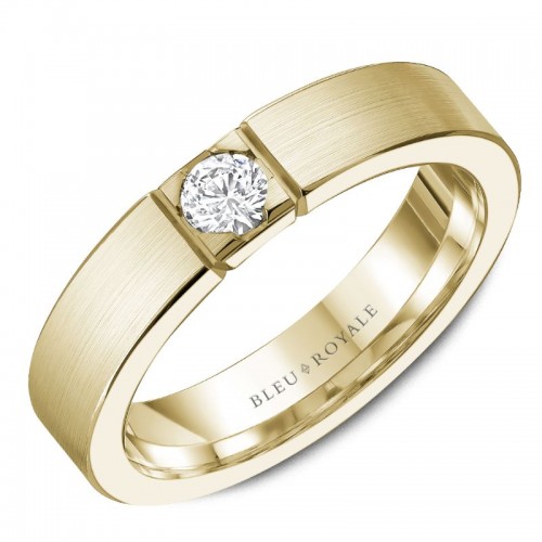 Bleu Royale Diamond Wedding Band