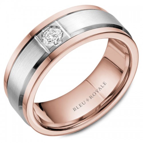 Bleu Royale Diamond Wedding Band