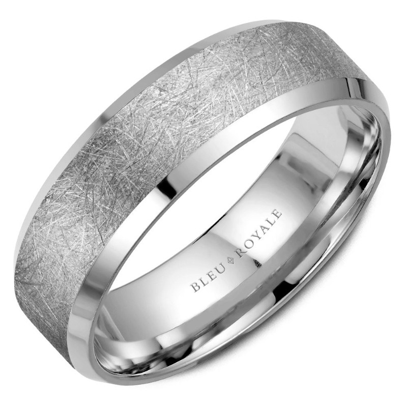 BLEU ROYALE Wedding Band