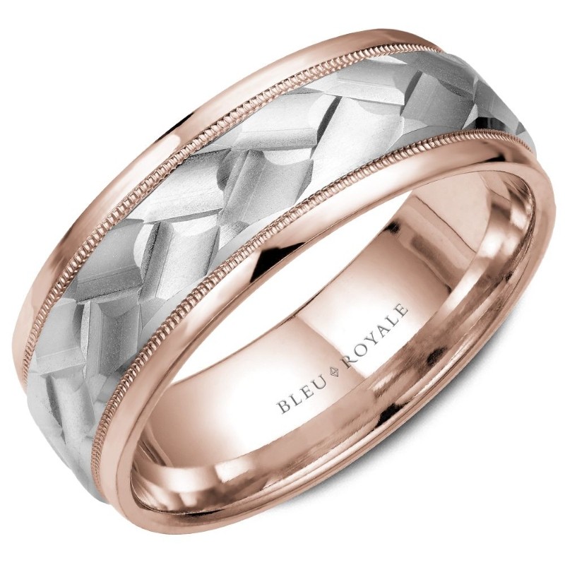 BLEU ROYALE Wedding Band