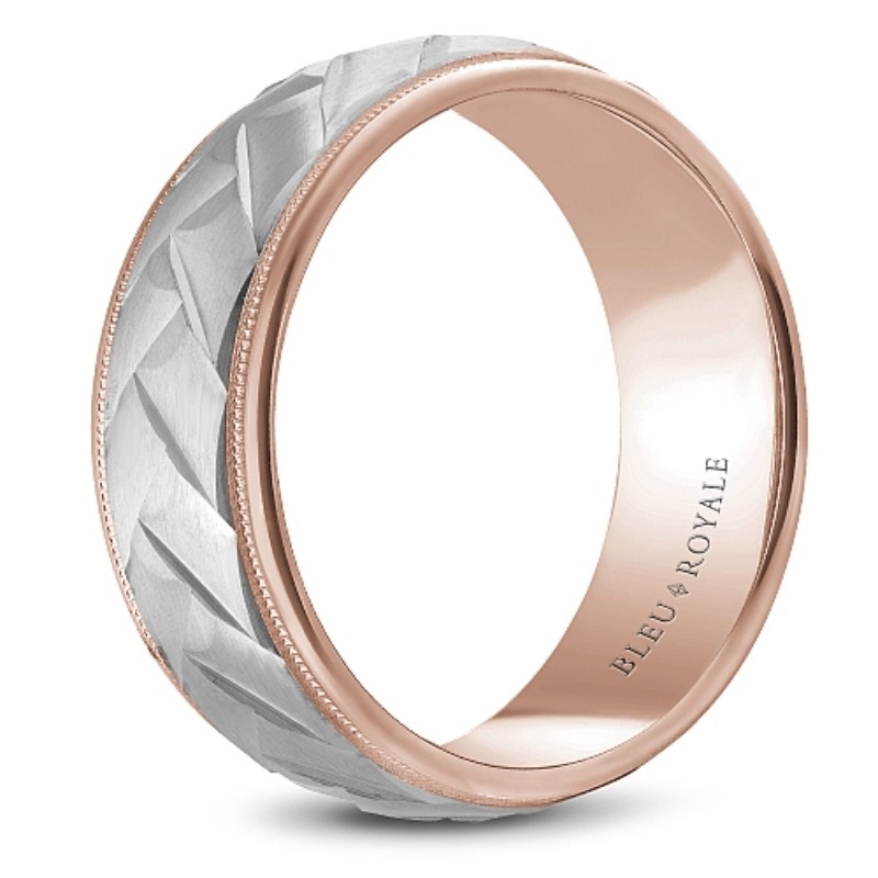 BLEU ROYALE Wedding Band