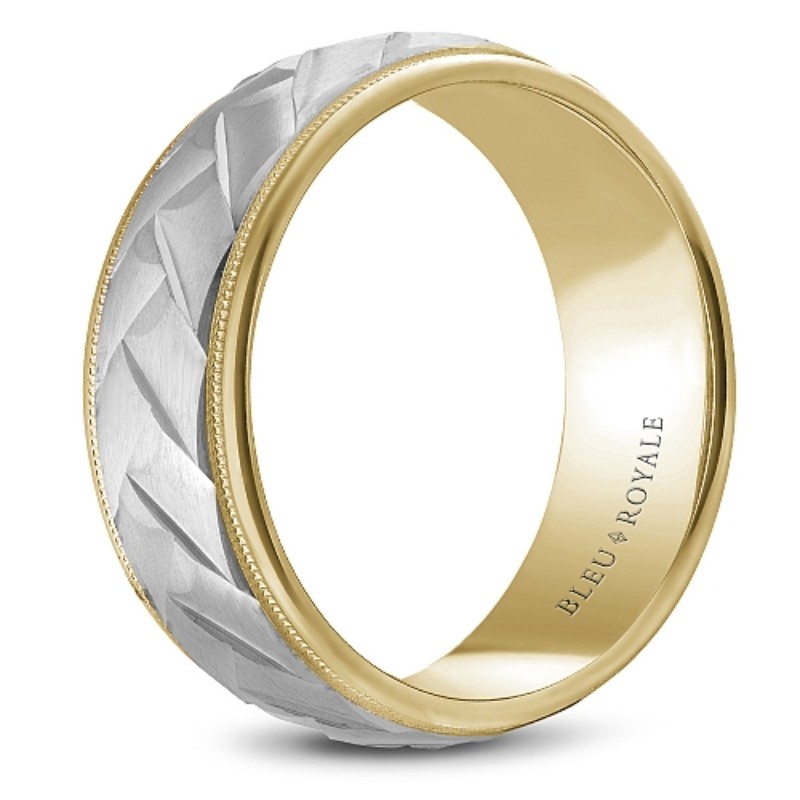 BLEU ROYALE Wedding Band