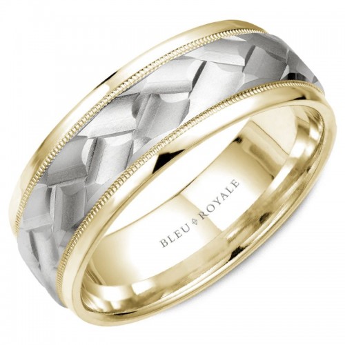 Bleu Royale Legacy Wedding Band