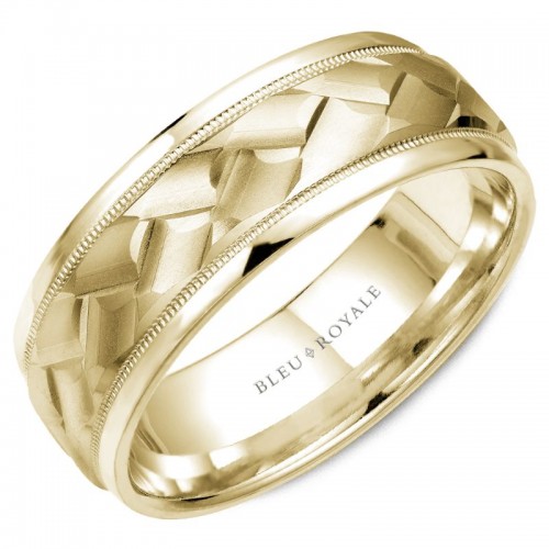 Bleu Royale Legacy Wedding Band