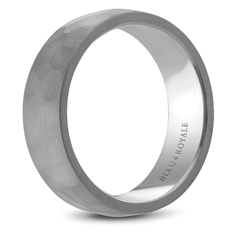 BLEU ROYALE Wedding Band